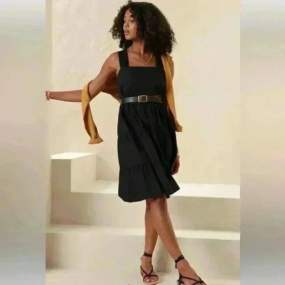 BANANA REPUBLIC POPLIN MINI DRESS - Picture 1 of 4